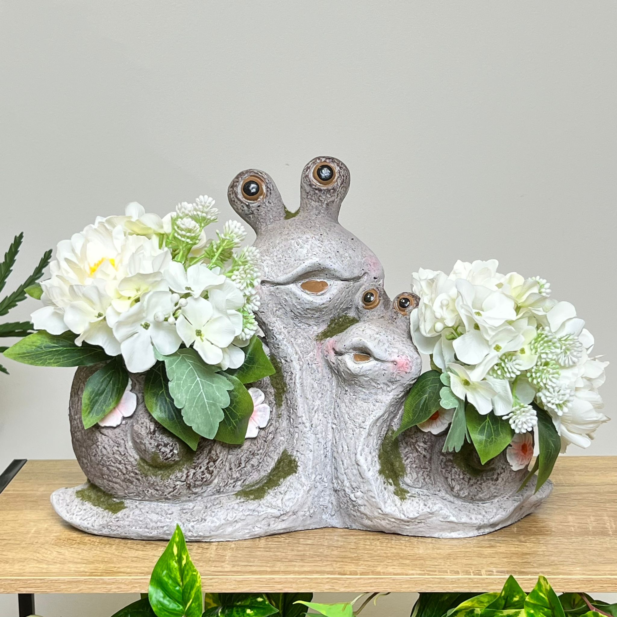 Porta vaso animali “Tenerino” lumaca - immagine 2