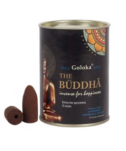 Goloka – The Buddha Coni d’incenso Backflow 24pz